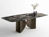 Tavolo Meet table limited edition Lago in vetro Fisso