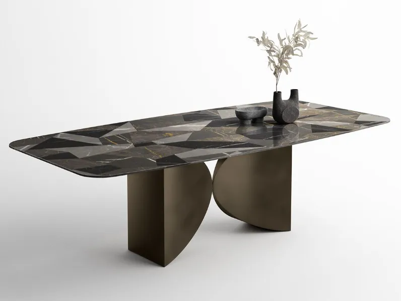 Tavolo Meet table limited edition Lago in vetro Fisso