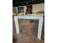 Tavolo rettangolare in vetro Metro'  di Ozzio in Offerta Outlet