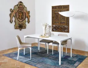 Tavolo in laminato quadrato Armando * Midj in offerta outlet