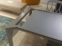 Tavolo Mirage Bontempi in vetro Rettangolare allungabile