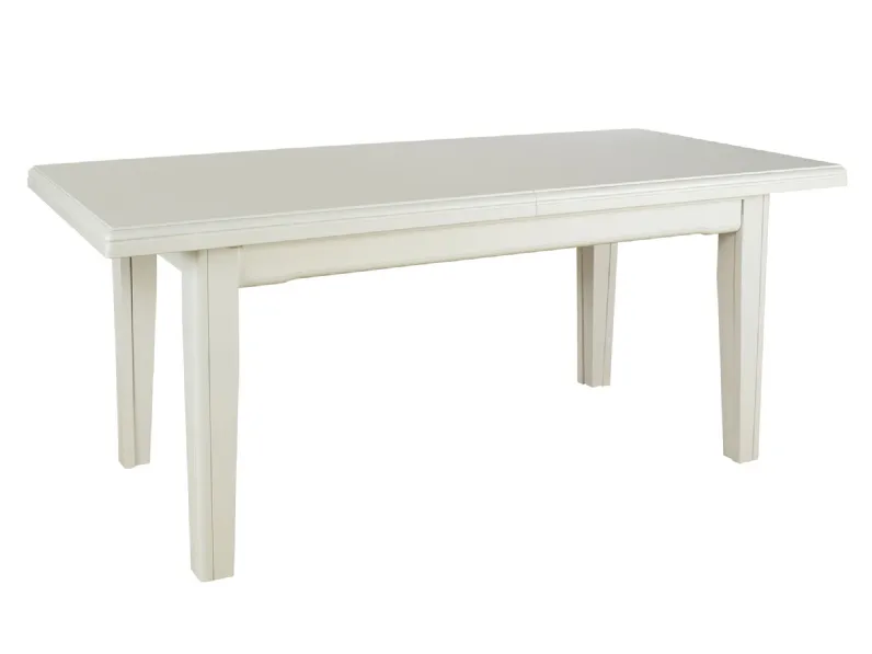 Tavolo rettangolare in legno Mobilike ml347 di Artigianale in Offerta Outlet