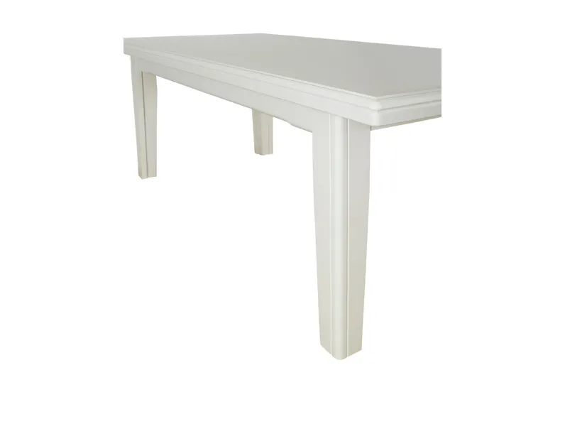 Tavolo rettangolare in legno Mobilike ml347 di Artigianale in Offerta Outlet