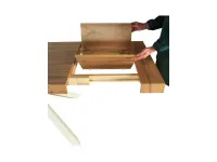 Tavolo in legno rettangolare Mobilike ml6161 Artigianale a prezzo scontato