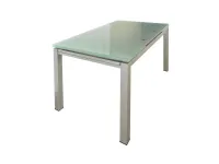 Tavolo in vetro rettangolare Mobilike ml706 Artigianale in offerta outlet