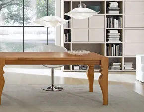 Tavolo in legno rettangolare Mod. butterfly Mobilia web a prezzo scontato