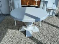 Tavolo in legno rotondo Modello amalfi Artigianale in offerta outlet