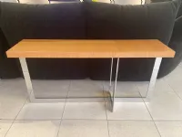 Tavolo rettangolare in legno Domino di Molteni & c in Offerta Outlet