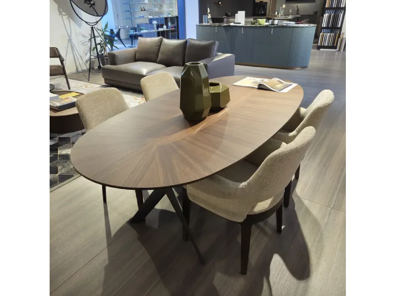 Tavolo ovale molteni&c. gatwick Molteni & c in legno Fisso scontato 43%