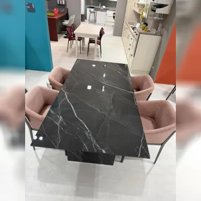 Tavolo in ceramica rettangolare Convivium Naos a prezzo scontato