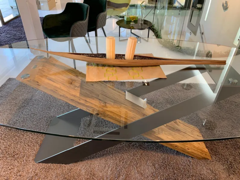 Tavolo ovale X di Nature design a prezzo riservato 