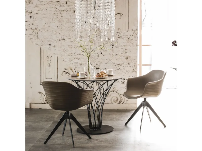 Tavolo Cattelan Italia in ceramica rotonda. Prezzo outlet!
