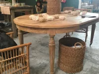 Tavolo Olmo Artigianale in legno Fisso