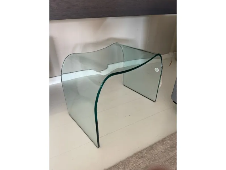 Tavolino moderno Onda pouf di Fiam a prezzo ribassato