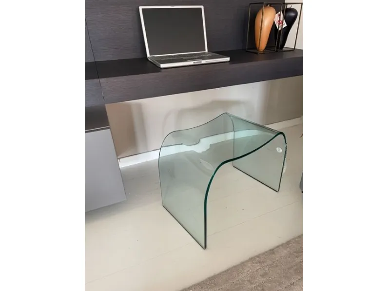 Tavolino moderno Onda pouf di Fiam a prezzo ribassato