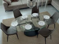 Scopri il Tavolo in Ceramica Ovale One Ozzio a prezzo scontato!