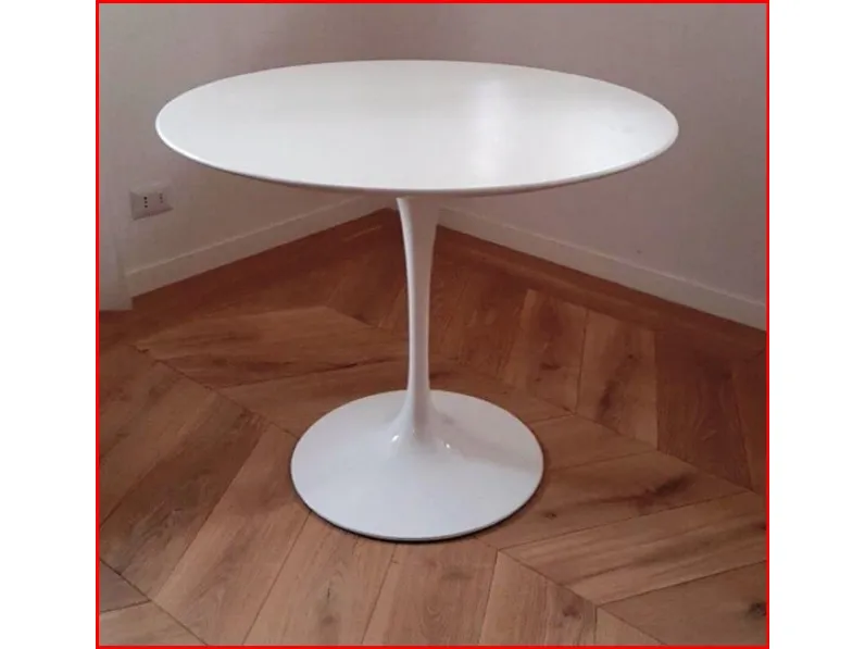 Tavolo Oslo Collezione esclusiva in laccato Rotondo allungabile scontato 60%