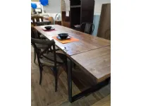 Tavolo Outlet etnico  legno massello radice di suar industrial  PREZZI OUTLET