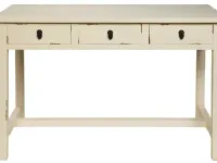 Tavolo Outlet etnico Tavolo scrivania tre cassetti legno PREZZI OUTLET