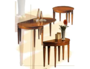 Tavolo ovale a quattro gambe Art.49 tavolo consolle allungabile Artigiani veneti scontato