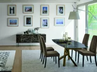 Tavolo ovale allungabile Cross tavolo ovale allungabile  di Target point a prezzo riservato�