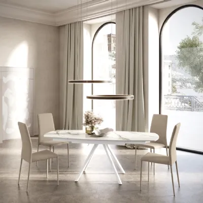 Tavolo Logan Ingenia in ceramica Ovale allungabile scontato 30%