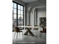 Tavolo Ship a botte e sedie mood Zamagna in OFFERTA OUTLET -30%