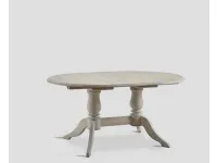 Tavolo ovale con basamento centrale Db005785 Dialma brown scontato