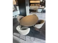 Tavolo ovale in ceramica Giove di Calligaris in Offerta Outlet 