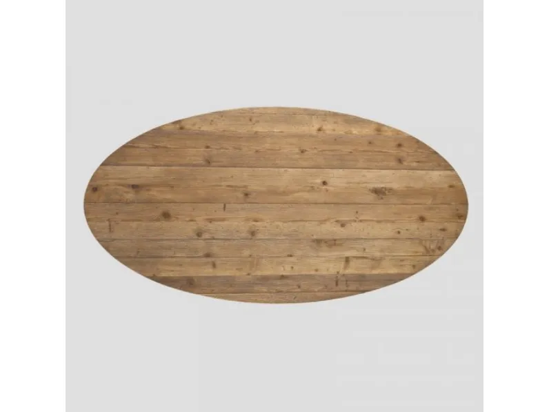 Tavolo ovale in legno Dialma brown 6449 Dialma brown in Offerta Outlet