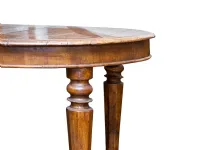 Tavolo ovale in legno Ovale Artigianale in Offerta Outlet