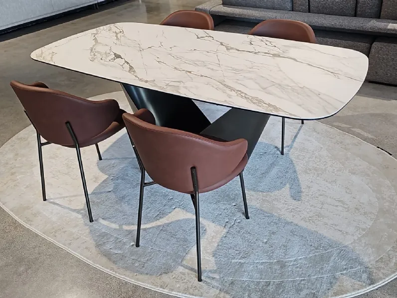 TAVOLO Calligaris�Tavolo allungabile a botte calla SCONTATO a PREZZI OUTLET 
