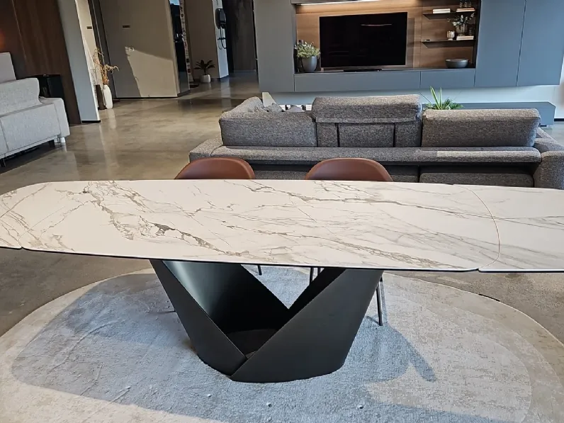 Tavolo Calligaris Tavolo allungabile a botte calla SCONTATO a PREZZI OUTLET 