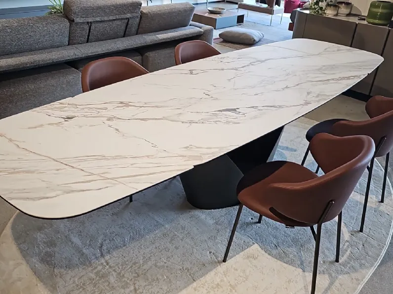 Tavolo Calligaris Tavolo allungabile a botte calla SCONTATO a PREZZI OUTLET 