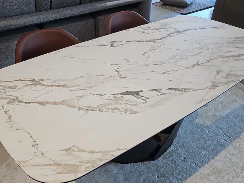 Tavolo Calligaris Tavolo allungabile a botte calla SCONTATO a PREZZI OUTLET 