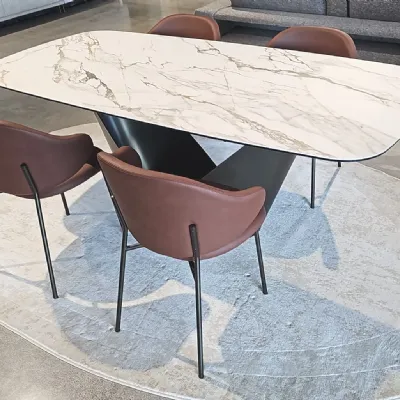 TAVOLO Calligaris�Tavolo allungabile a botte calla SCONTATO a PREZZI OUTLET 