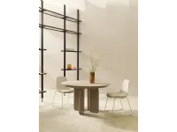 Tavolo Pala Kristalia in laccato Allungabile scontato 37%