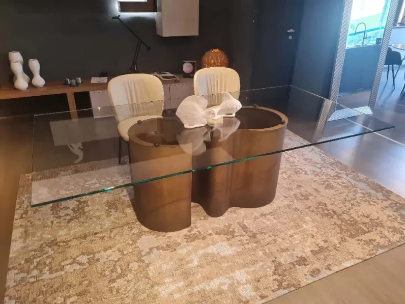 Tavolo Papel glass di Cattelan italia scontato del 26%