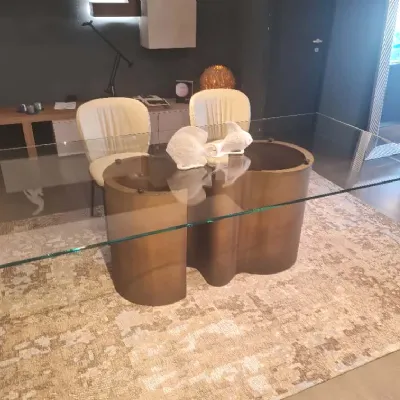 Richiedi ora il prezzo riservato del tavolo Papel glass Cattelan italia