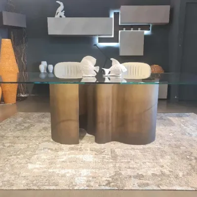 Tavolo Papel glass di Cattelan italia scontato del 26%