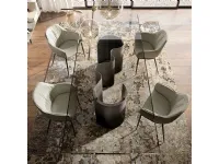 Tavolo Cattelan italia Papel glass PREZZI OUTLET -40%