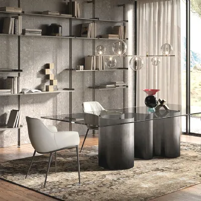 Tavolo Cattelan italia Papel glass PREZZI OUTLET -40%