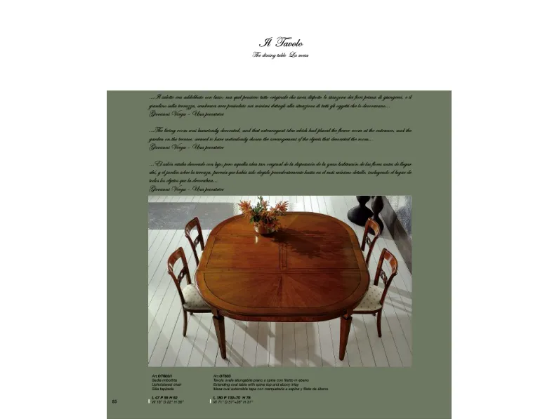 Tavolo Parlani Ot503 PREZZI OUTLET -60%