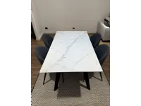 Tavolo in ceramica rettangolare Pegasobally Friulsedie in offerta outlet