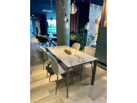 Tavolo rettangolare in vetro Podio di Sedit in Offerta Outlet