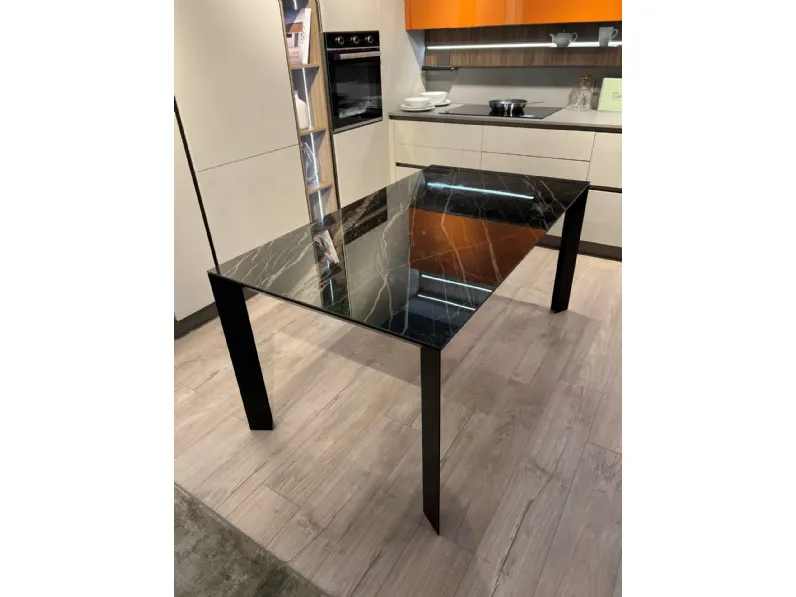 Tavolo in vetro rettangolare Diamante  Point house a prezzo scontato