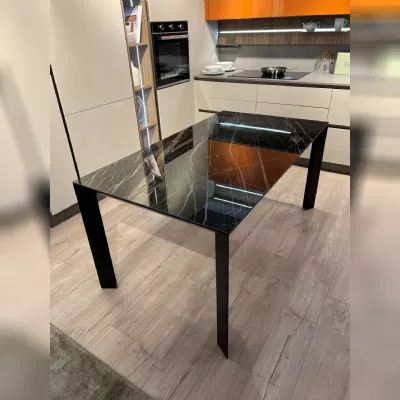 Tavolo in vetro rettangolare Diamante  Point house a prezzo scontato