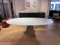 Tavolo Mesa ellipse Poltrona frau in marmo Fisso 