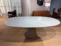 Tavolo Mesa ellipse Poltrona frau in marmo Fisso 