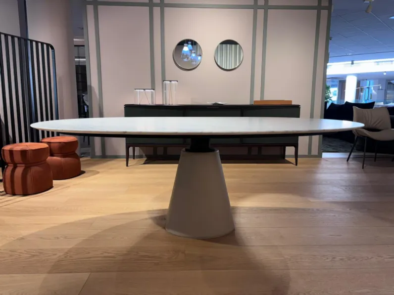 Tavolo Mesa ellipse Poltrona frau in marmo Fisso 